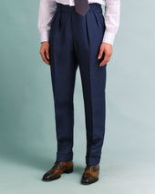 Navy Irish Linen Suit