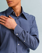 Peacock Green Silk Shirt