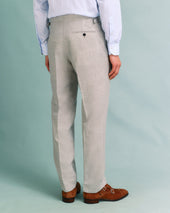 Light Grey High Twist Contemporary Trousers