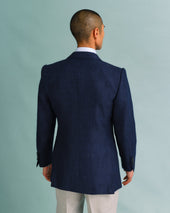 Petrol Linen Blend Blazer