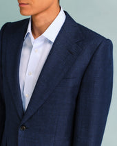 Petrol Linen Blend Blazer
