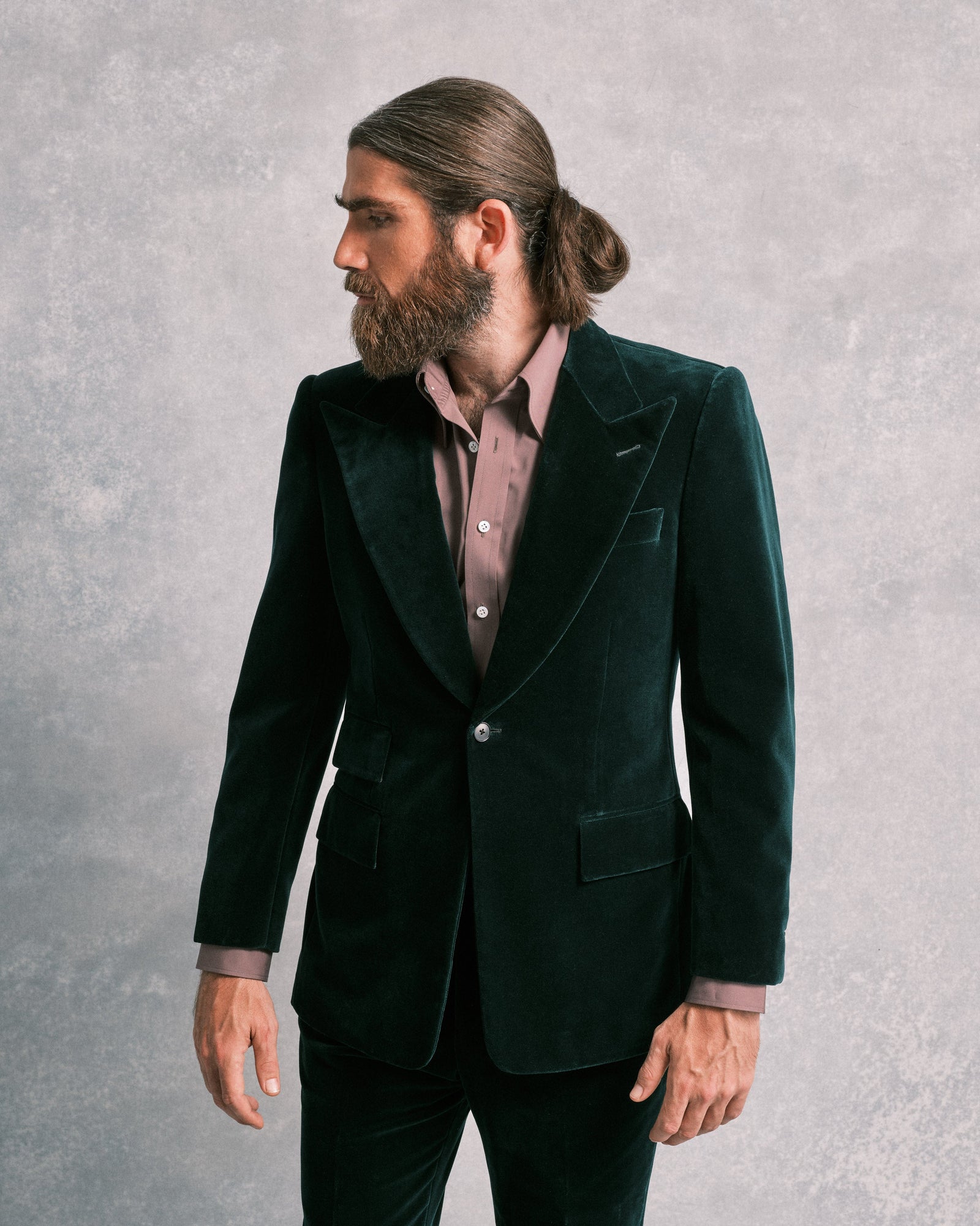 Green Velvet Heritage Jacket
