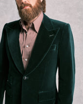 Green Velvet Heritage Jacket