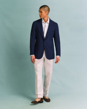 Navy Unstructured Blazer