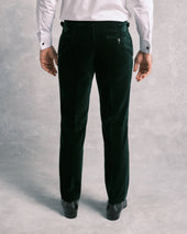 Green Velvet Double-Breasted Suit