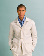 Off-White Chore Jacket & Shorts Co-ord