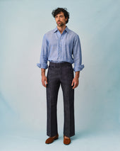 Indigo Cotton Flares