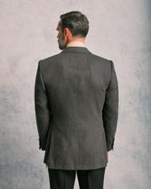 Dark Bronze Herringbone Jacket