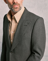 Dark Bronze Herringbone Jacket