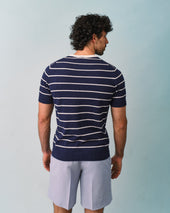 Stripe Crew Neck