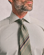 Grey Bengal Classic Collar Shirt