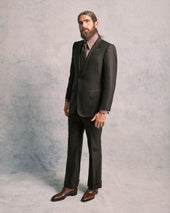 Burgundy Lamé Heritage Jacket