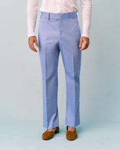Sky Blue Chambrey Classic Trousers