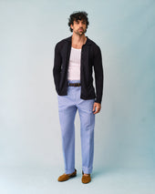 Navy Knitted Shirt