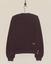 Double-Breasted Cardigan - Black