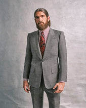 Grey Herringbone Heritage Suit