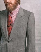 Grey Herringbone Heritage Suit