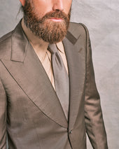 Bronze Silk Blend Suit