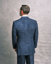 Navy Horizontal Cord Jacket