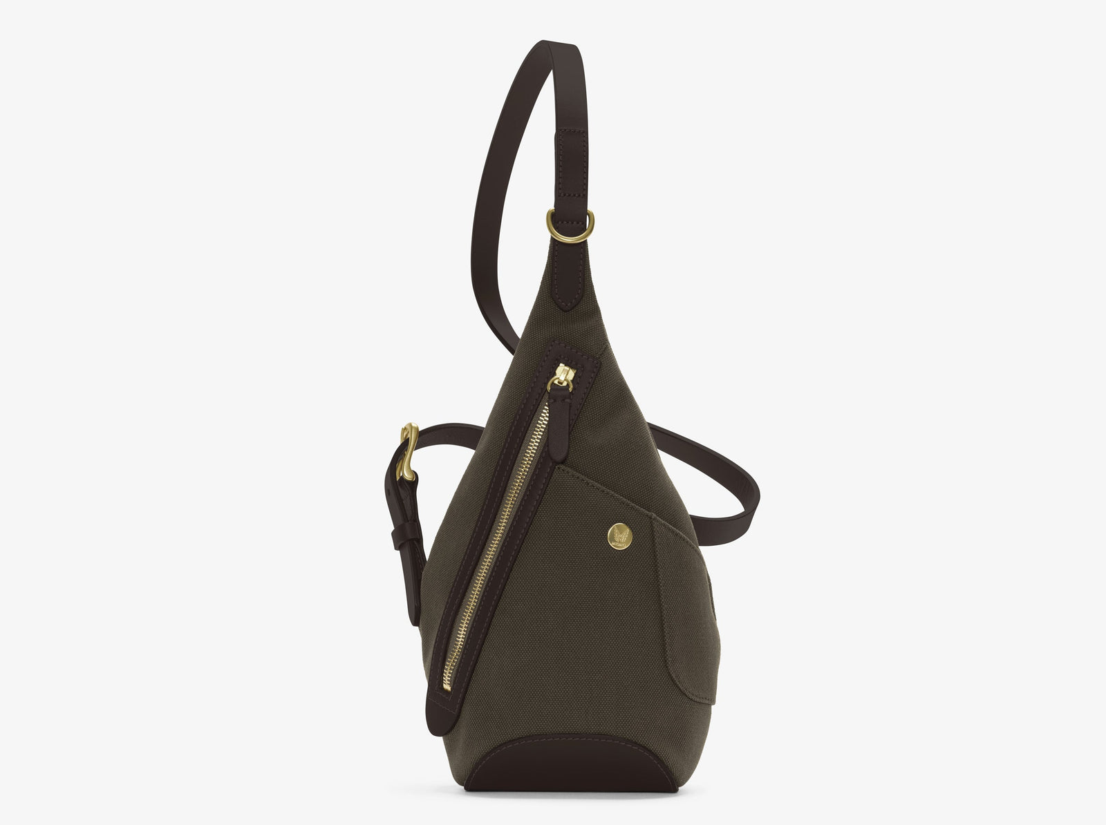 M/S Drop Bag – Army/Dark Brown