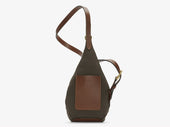 M/S Drop Bag – Army/Cuoio