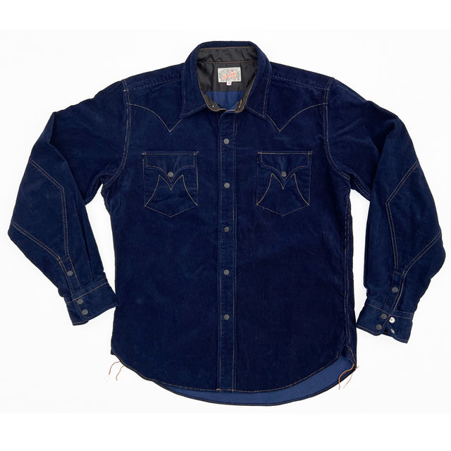 Dude Rancher Corduroy - Indigo