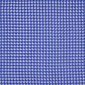 Houndstooth Print Cotton Scarf In