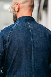 E11 Italian Indigo 13oz Raglan Chore Jacket