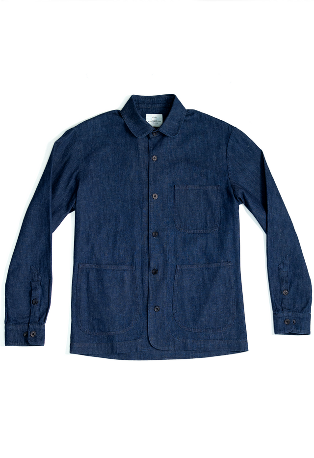 E18 Japanese Denim Uniform Shirt