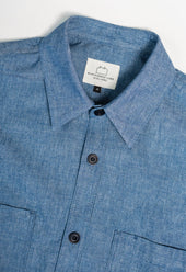 E16 MENS TONAL JAPANESE CHAMBRAY 6oz WORKSHIRT
