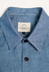 E16 MENS TONAL JAPANESE CHAMBRAY 6oz WORKSHIRT
