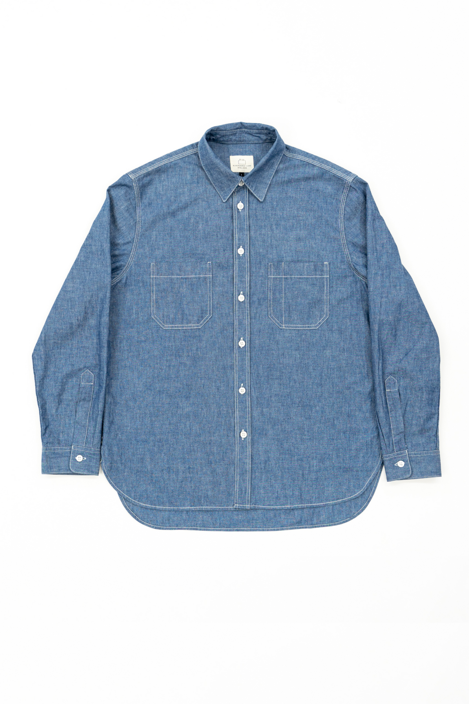 E16 MENS JAPANESE CHAMBRAY 6oz WORKSHIRT