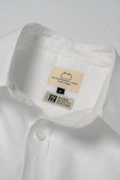 E16 MENS IRISH LINEN WORKSHIRT WHITE