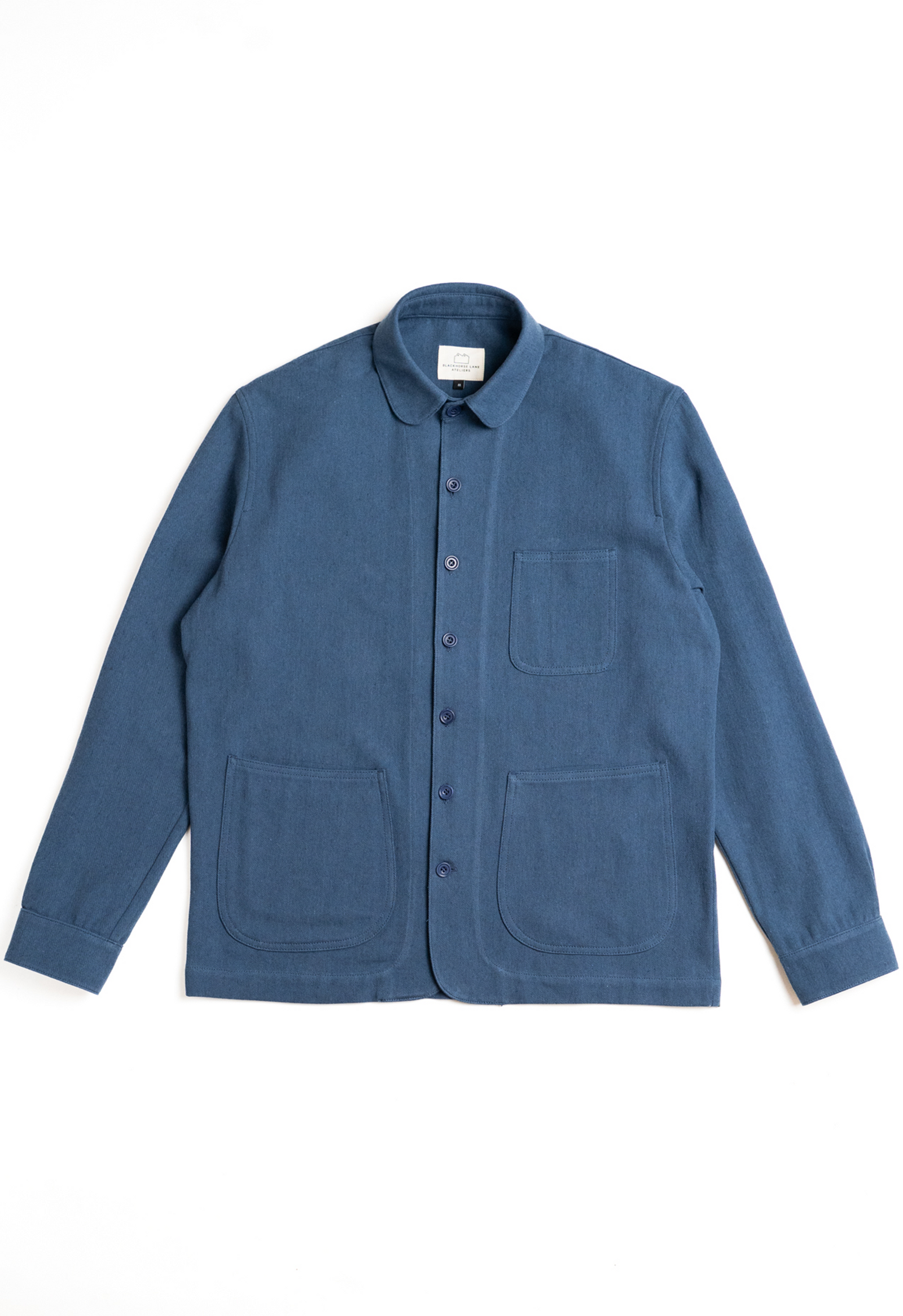 E18 Japanese Twill Uniform Shirt Midnight Blue