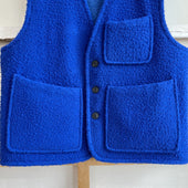 Pervinca Cina Reversible Casentino Wool Vest