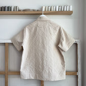 Floral Cotton Jacquard Camp Shirt