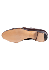 Brown Double Monkstraps
