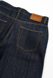 E5 Relaxed Tapered Indigo 14oz Japanese Raw Selvedge Mens Jeans