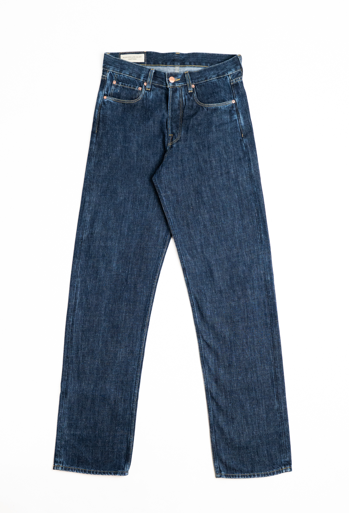 E6 Wide Straight Indigo 13oz Turkish Mid Wash Unisex Jeans