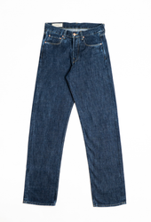 E6 Wide Straight Indigo 13oz Turkish Mid Wash Unisex Jeans