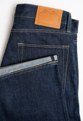 E6 Wide Straight Indigo 15.5oz Italian Rinse Selvedge Unisex Jeans