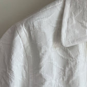 Floral Cotton Jacquard Camp Shirt