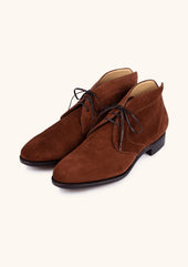 Polo Suede Chukka Boots With Rubber Sole