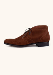 Polo Suede Chukka Boots With Rubber Sole
