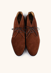 Polo Suede Chukka Boots With Rubber Sole