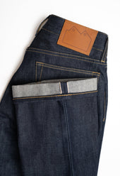 E9 Modern Straight Raw Indigo 15.5oz Italian Jeans