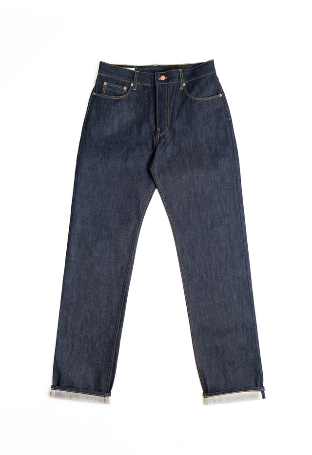 E9 Modern Straight Rinse Indigo 15.5oz Italian Jeans