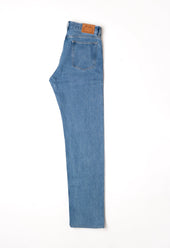 E9 Modern Straight Stone Wash Indigo 14oz Spanish jeans