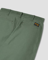 Easy Chino (Olive Sateen 8.5oz)