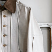 Cotton Herringbone Twill Field Jacket